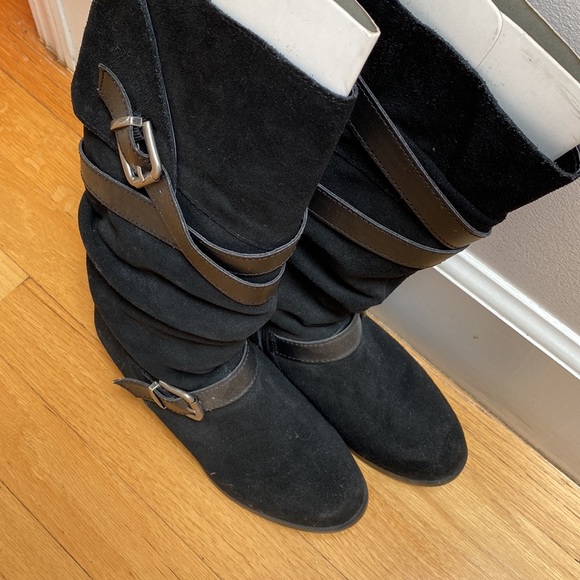 Nine West Black Boots - Picture 2 of 4
